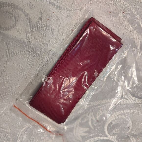 Burgundy Red Tulle Lace Illusion Sequin Retro 50s Cocktail Dress – Size XL NWT - Picture 10 of 10